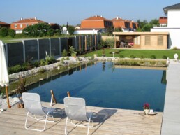 Naturpool mit top Wasserqualität